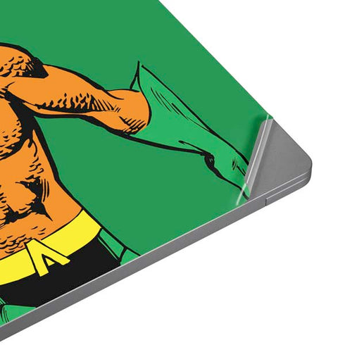 DC Comics Aquaman Classic Art Pose Universal Laptop 12in (9.8 x 6.8in) Skin