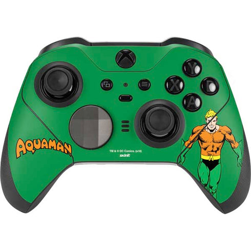 DC Comics Aquaman Classic Art Pose Xbox Elite Wireless Controller Series 2 Skin