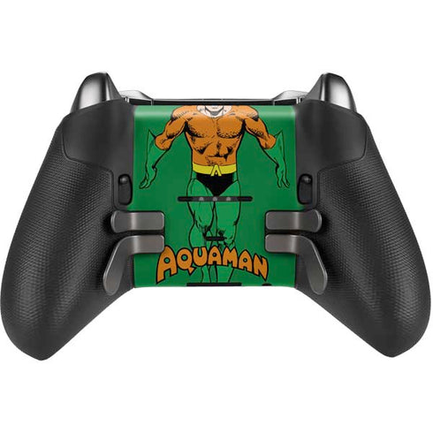 DC Comics Aquaman Classic Art Pose Xbox Elite Wireless Controller Series 2 Skin