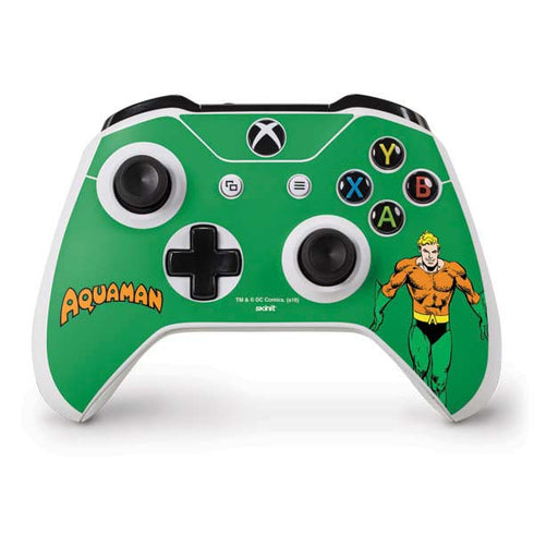 DC Comics Aquaman Classic Art Pose Xbox One S Controller Skin