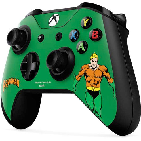 DC Comics Aquaman Classic Art Pose Xbox One X Controller Skin