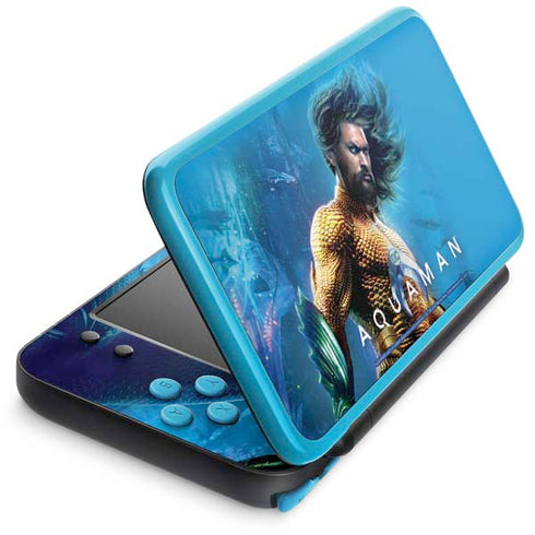 DC Comics Aquaman Movie Arthur Curry Poster Nintendo 2DS XL (2017) Skin