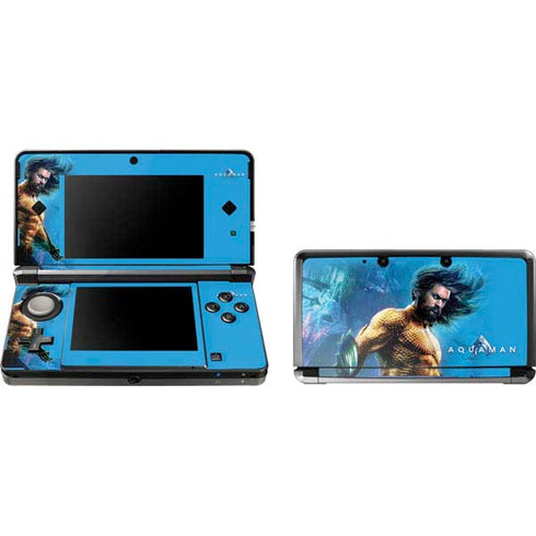 DC Comics Aquaman Movie Arthur Curry Poster 3DS (2011) Skin
