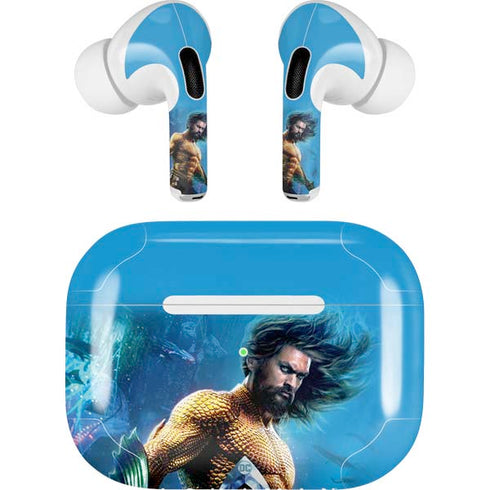 DC Comics Aquaman Movie Arthur Curry Poster AirPods Pro 2nd Gen Skin