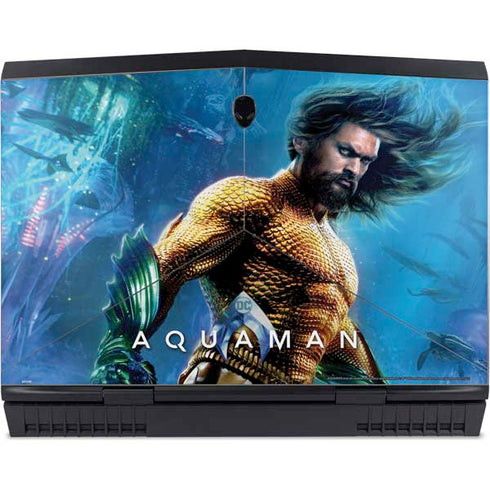 DC Comics Aquaman Movie Arthur Curry Poster Dell Alienware Skin