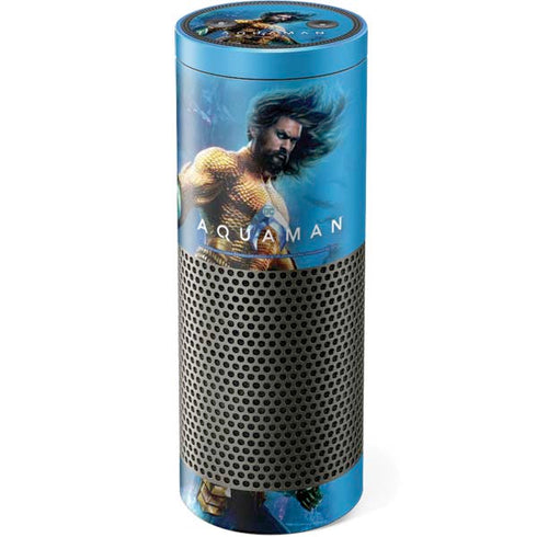 DC Comics Aquaman Movie Arthur Curry Poster Amazon Echo Skin