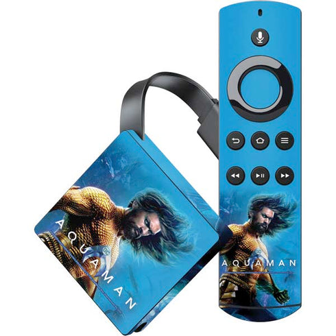 DC Comics Aquaman Movie Arthur Curry Poster Amazon Fire TV Skin