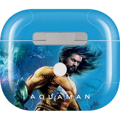 DC Comics Aquaman Movie Arthur Curry Poster Apple AirPods (3rd Gen 2021) Skin
