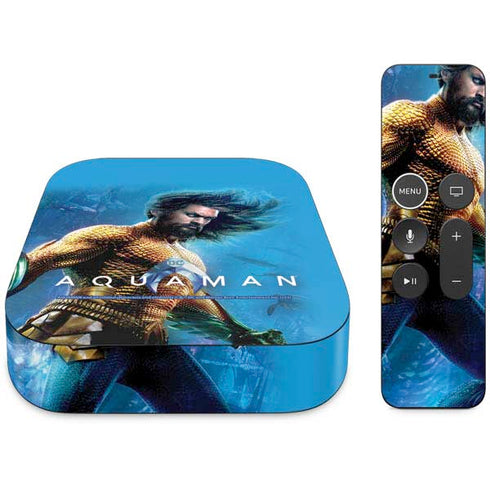 DC Comics Aquaman Movie Arthur Curry Poster Apple TV Skin