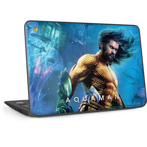 DC Comics Aquaman Movie Arthur Curry Poster HP Chromebook Skin