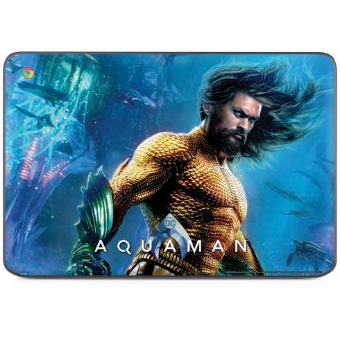 DC Comics Aquaman Movie Arthur Curry Poster HP Chromebook Skin