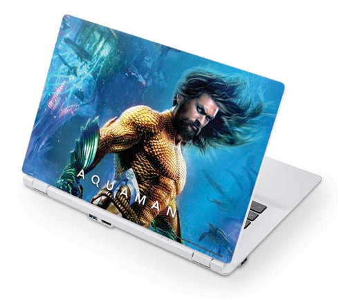 DC Comics Aquaman Movie Arthur Curry Poster Acer Chromebook Skin