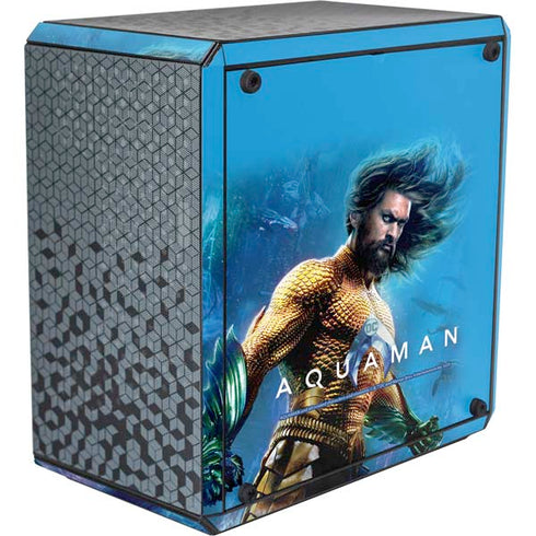 DC Comics Aquaman Movie Arthur Curry Poster Cooler Master MasterBox Q300L Mini Tower Skin