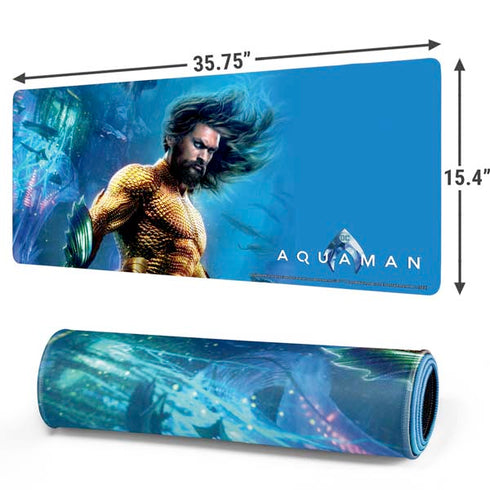 DC Comics Aquaman Movie Arthur Curry Poster Gaming Mouse Pad
