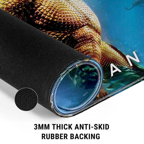 DC Comics Aquaman Movie Arthur Curry Poster Gaming Mouse Pad