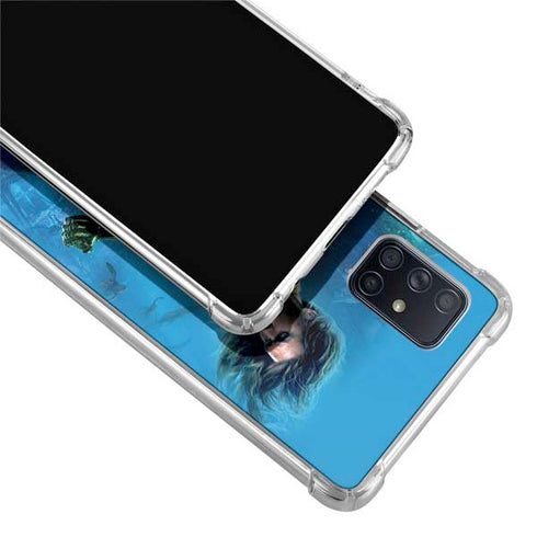 DC Comics Aquaman Movie Arthur Curry Poster Galaxy A71 5G Clear Case
