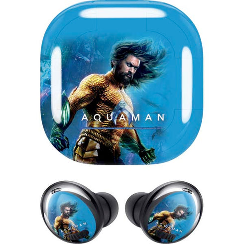 DC Comics Aquaman Movie Arthur Curry Poster Galaxy Buds Pro Skin