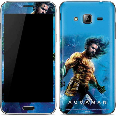 DC Comics Aquaman Movie Arthur Curry Poster Galaxy J3 Skin
