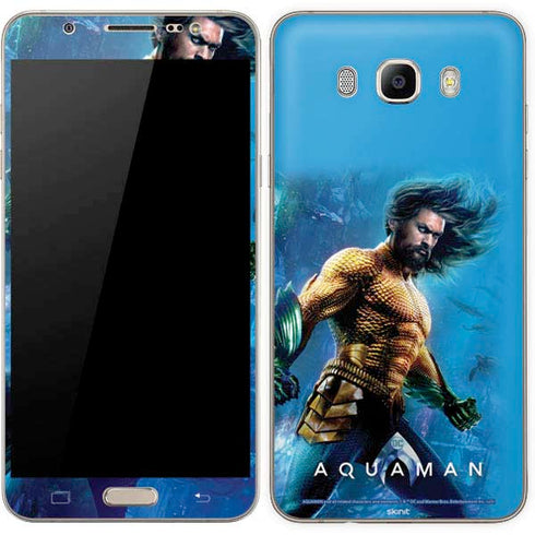 DC Comics Aquaman Movie Arthur Curry Poster Galaxy J7 Skin