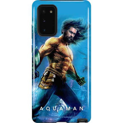 DC Comics Aquaman Movie Arthur Curry Poster Galaxy Note20 5G Pro Case