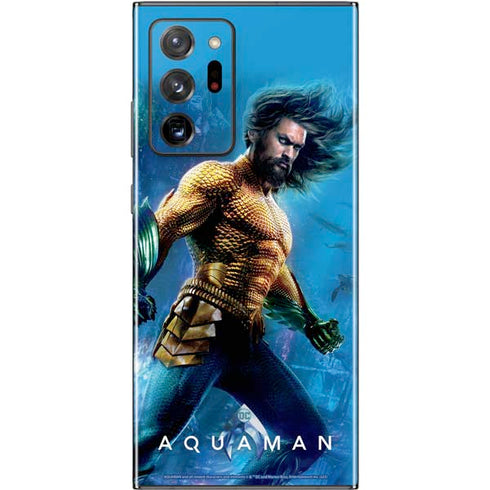 DC Comics Aquaman Movie Arthur Curry Poster Galaxy Note20 Ultra 5G Skin