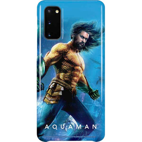 DC Comics Aquaman Movie Arthur Curry Poster Galaxy S20 Lite Case