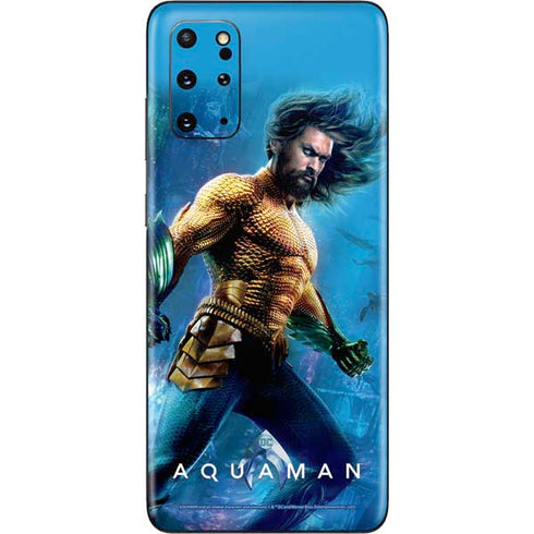 DC Comics Aquaman Movie Arthur Curry Poster Galaxy S20 Plus Skin