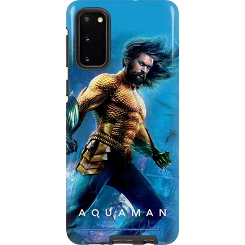 DC Comics Aquaman Movie Arthur Curry Poster Galaxy S20 Pro Case
