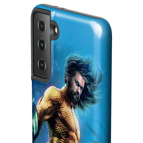 DC Comics Aquaman Movie Arthur Curry Poster Galaxy S21 FE Pro Case