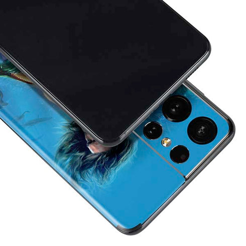 DC Comics Aquaman Movie Arthur Curry Poster Galaxy S21 Ultra 5G Skin