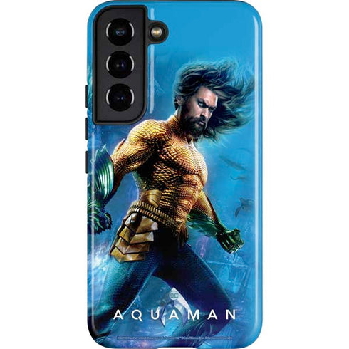DC Comics Aquaman Movie Arthur Curry Poster Galaxy S22 Pro Case