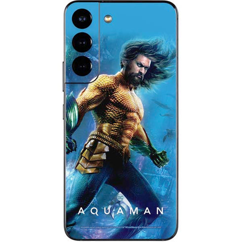 DC Comics Aquaman Movie Arthur Curry Poster Galaxy S22 Skin