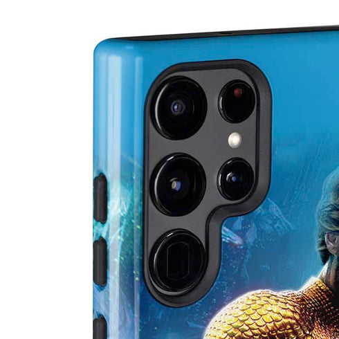 DC Comics Aquaman Movie Arthur Curry Poster Galaxy S22 Ultra Pro Case