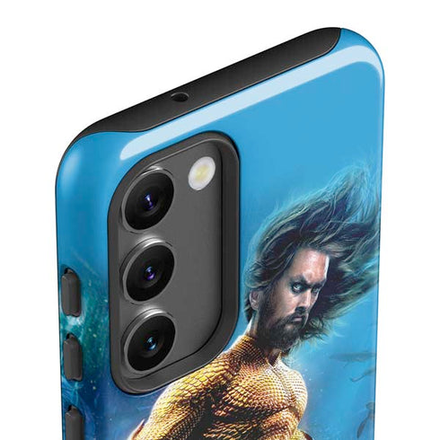 DC Comics Aquaman Movie Arthur Curry Poster Galaxy S23 Pro Case