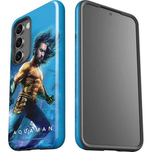 DC Comics Aquaman Movie Arthur Curry Poster Galaxy S23 Pro Case