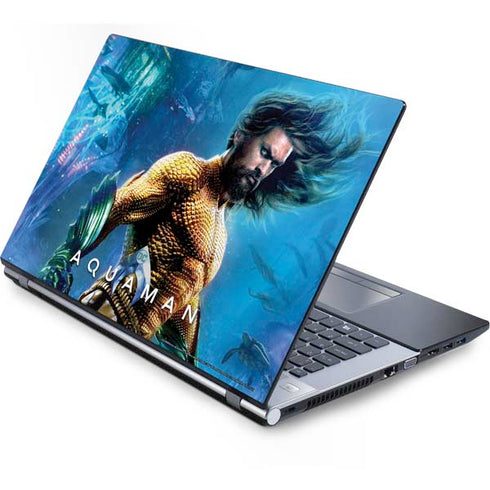 DC Comics Aquaman Movie Arthur Curry Poster Generic Laptop Skin