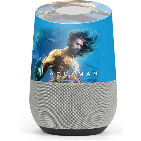 DC Comics Aquaman Movie Arthur Curry Poster Google Home Skin