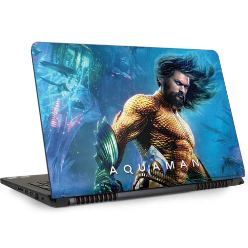 DC Comics Aquaman Movie Arthur Curry Poster Dell Inspiron Skin