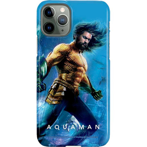 DC Comics Aquaman Movie Arthur Curry Poster iPhone 11 Pro Lite Case