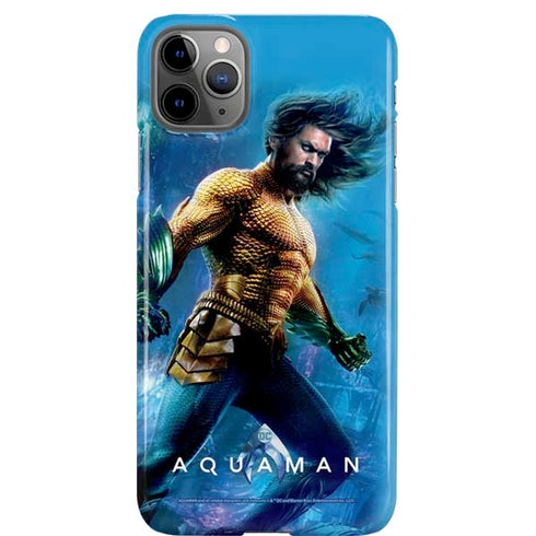 DC Comics Aquaman Movie Arthur Curry Poster iPhone 11 Pro Max Lite Case