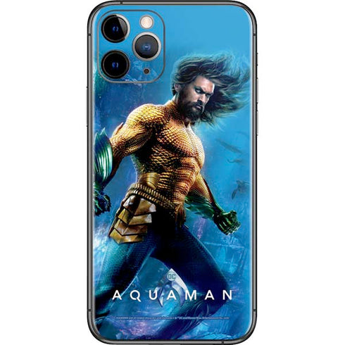 DC Comics Aquaman Movie Arthur Curry Poster iPhone 11 Pro Skin