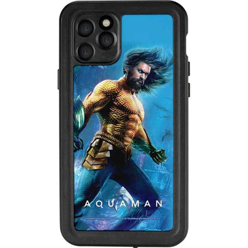 DC Comics Aquaman Movie Arthur Curry Poster iPhone 11 Pro Waterproof Case