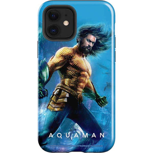 DC Comics Aquaman Movie Arthur Curry Poster iPhone 12 Impact Case