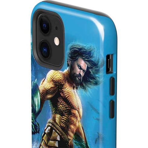 DC Comics Aquaman Movie Arthur Curry Poster iPhone 12 Impact Case