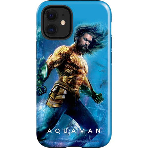 DC Comics Aquaman Movie Arthur Curry Poster iPhone 12 Mini Impact Case