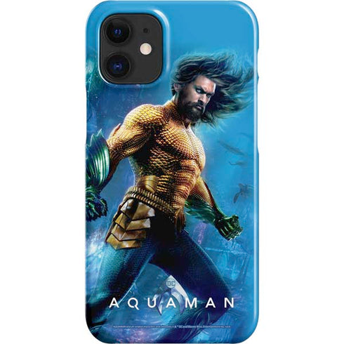 DC Comics Aquaman Movie Arthur Curry Poster iPhone 12 Mini Lite Case
