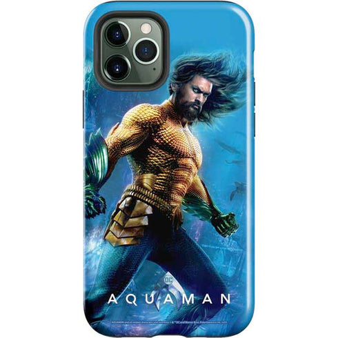 DC Comics Aquaman Movie Arthur Curry Poster iPhone 12 Pro Impact Case