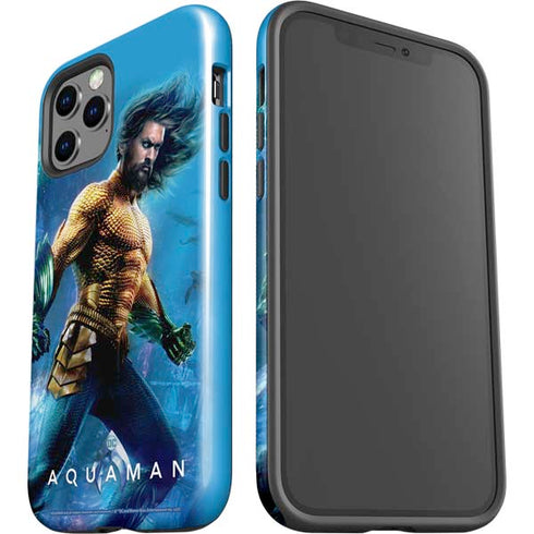 DC Comics Aquaman Movie Arthur Curry Poster iPhone 12 Pro Impact Case