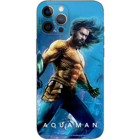 DC Comics Aquaman Movie Arthur Curry Poster iPhone 12 Pro Max Skin