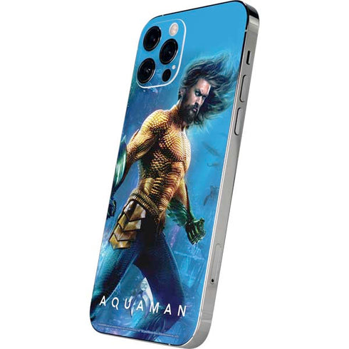 DC Comics Aquaman Movie Arthur Curry Poster iPhone 12 Pro Max Skin